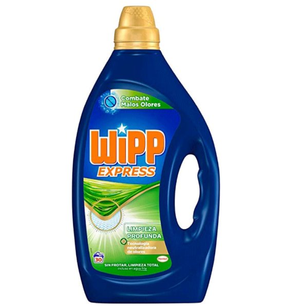 Wipp Express detergente Combate Malos Olores 30 lavados