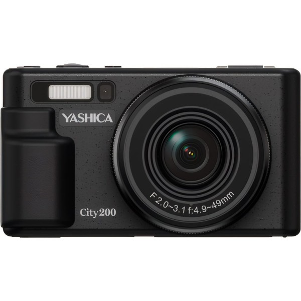 Yashica city 200 black / cámara compacta