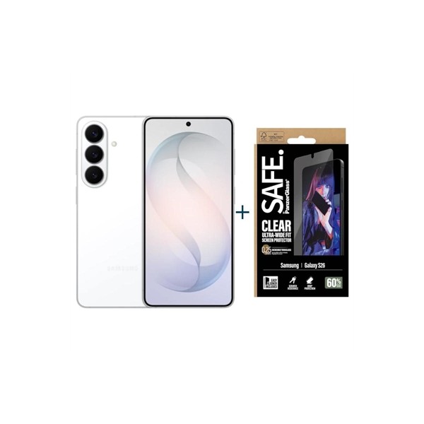 Samsung galaxy s26 5g 256gb 12gb white+ prot safe